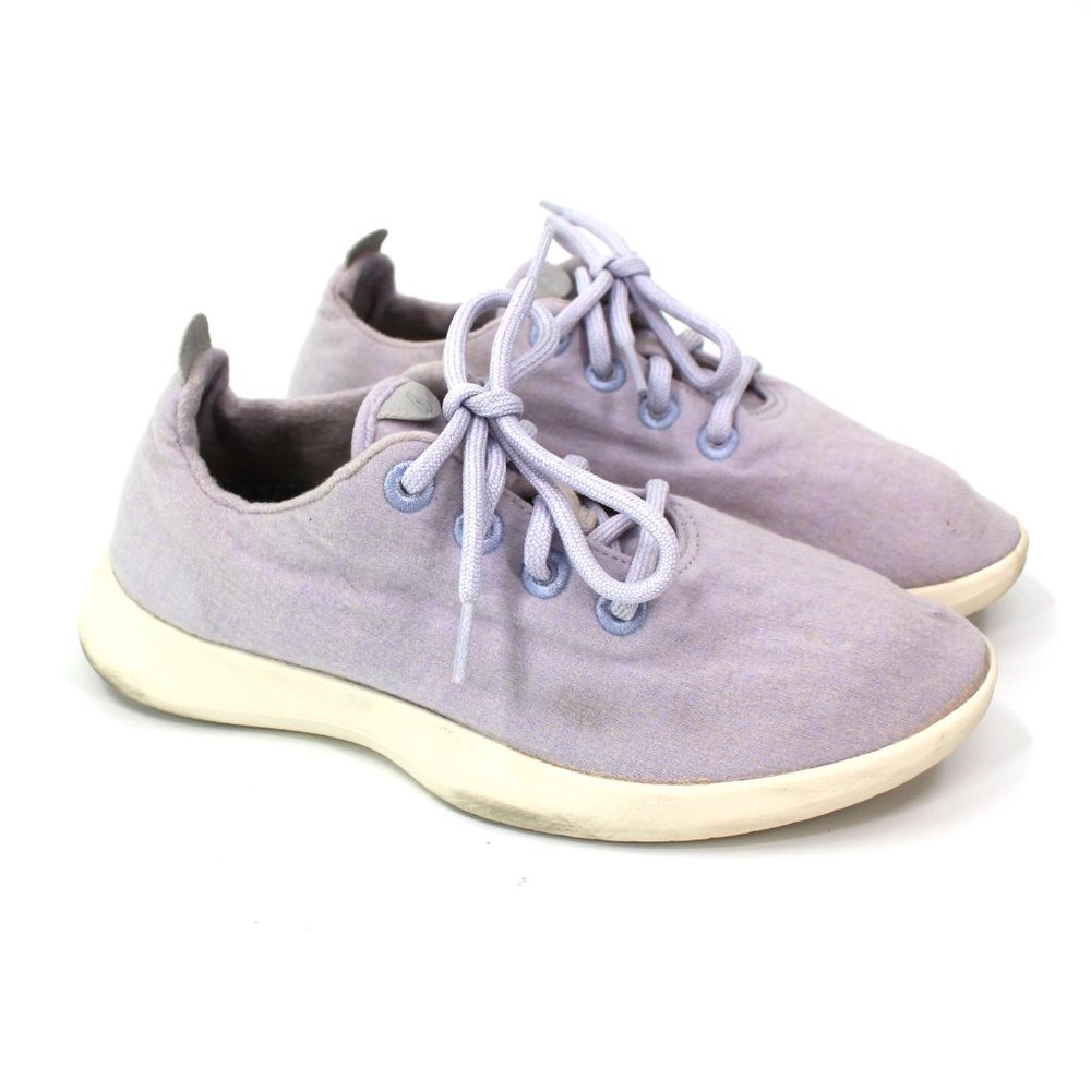 Allbirds The Wool Runners Lavender Purple Lightweight Walking Sneaker Shoes 8